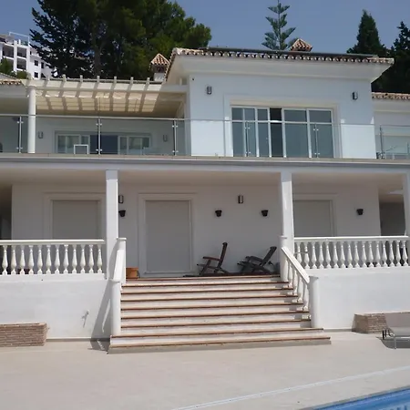 Stunning With Panoramic Views Of The Med Villa Mijas